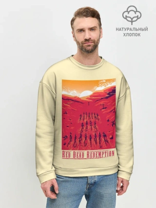 Мужской свитшот базовый / Nothing gets forgiven