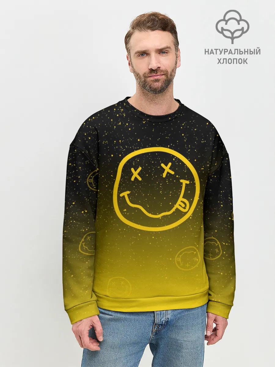 Мужской свитшот базовый / NIRVANA SPACE