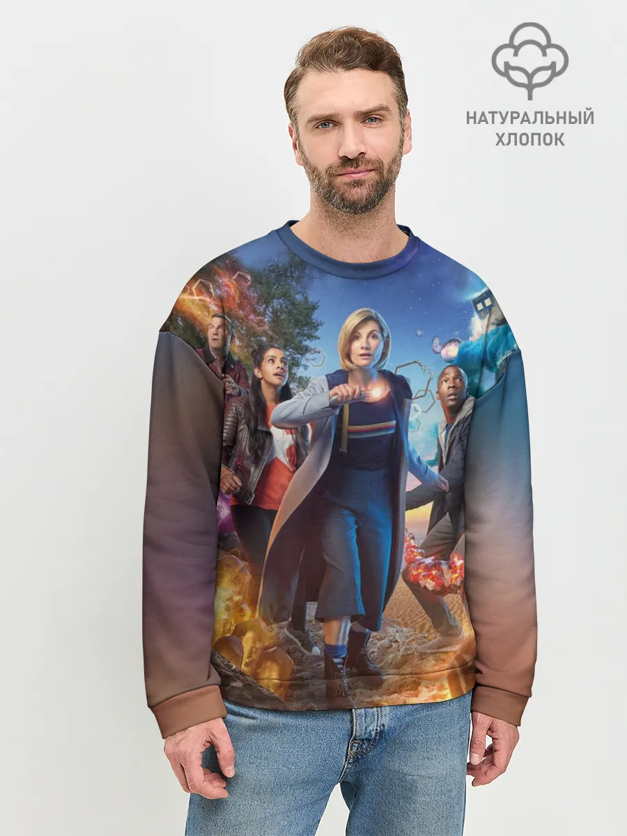 Мужской свитшот базовый / Doctor who