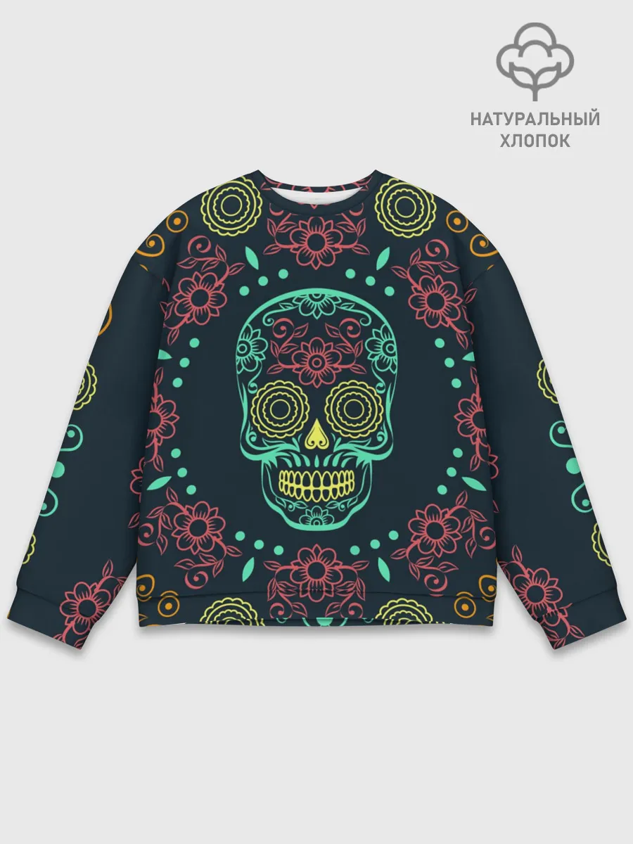 Мужской свитшот базовый / Ornamental death