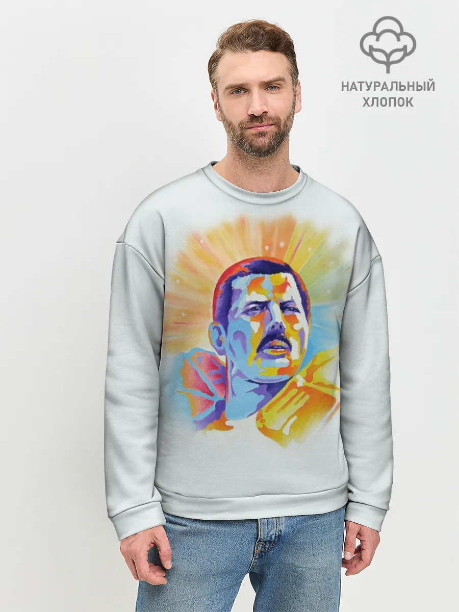 Мужской свитшот базовый / Freddie Mercury