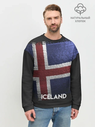 Мужской свитшот базовый / Iceland