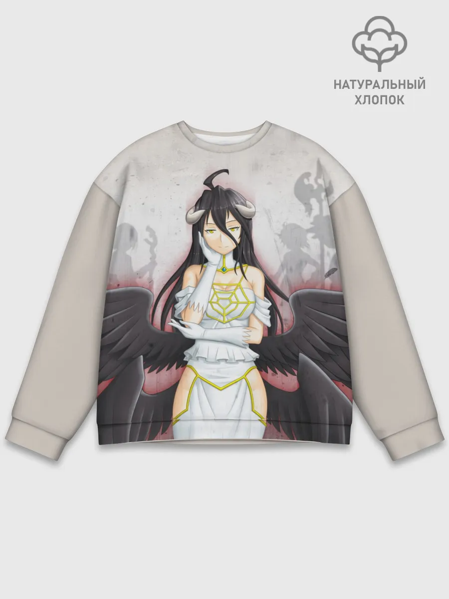 Мужской свитшот базовый / Оверлорд Ангел