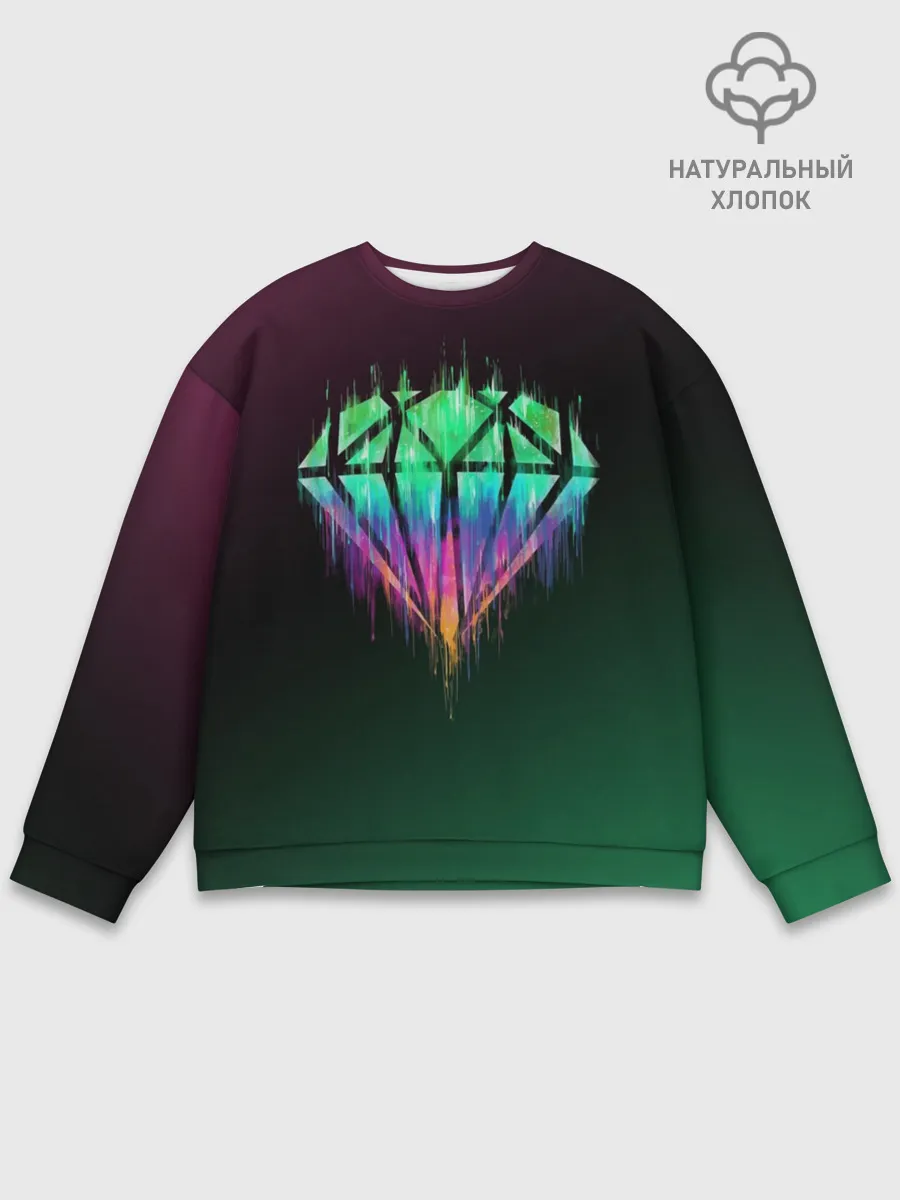 Мужской свитшот базовый / Бриллиант