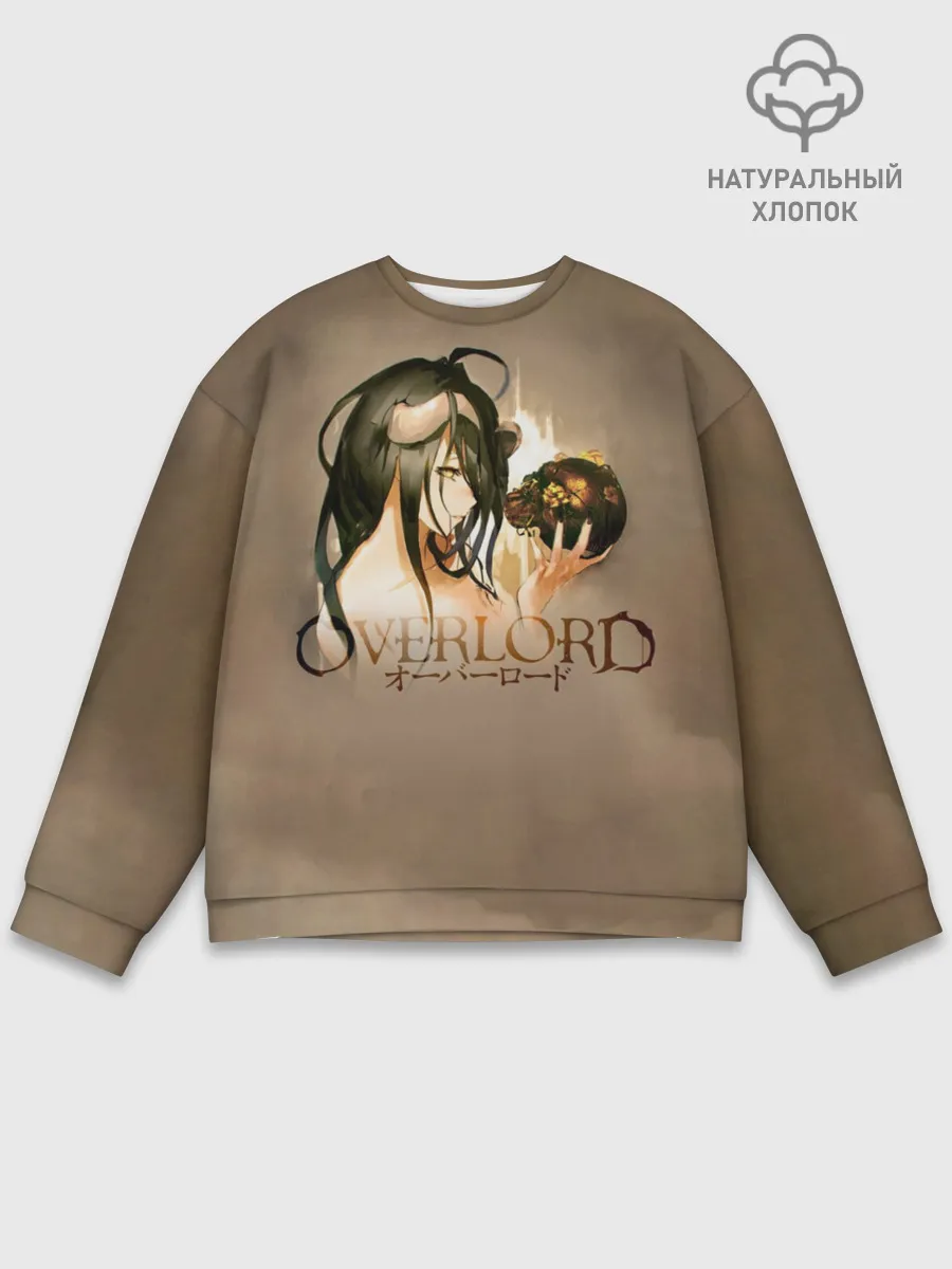 Мужской свитшот базовый / Overlord Albedo