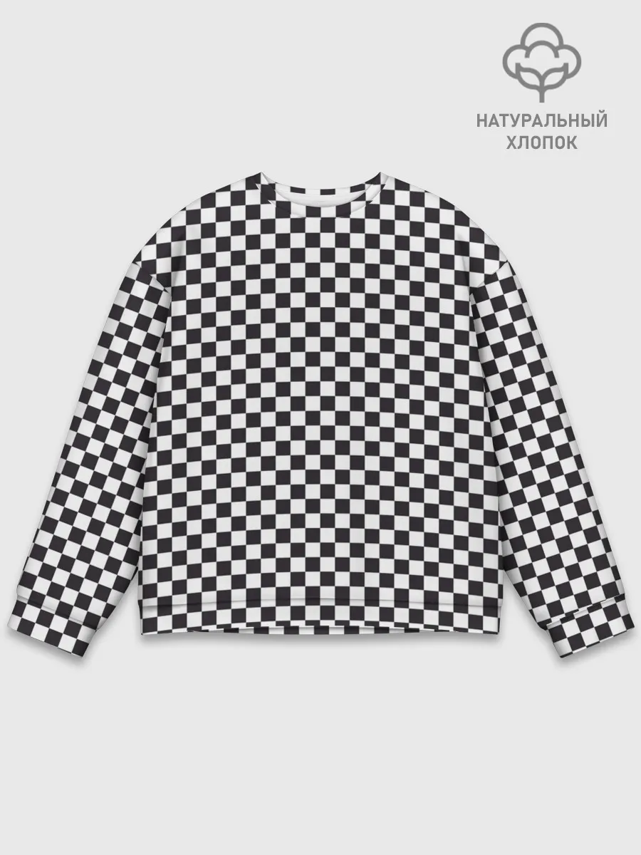 Мужской свитшот базовый / Checkerboard