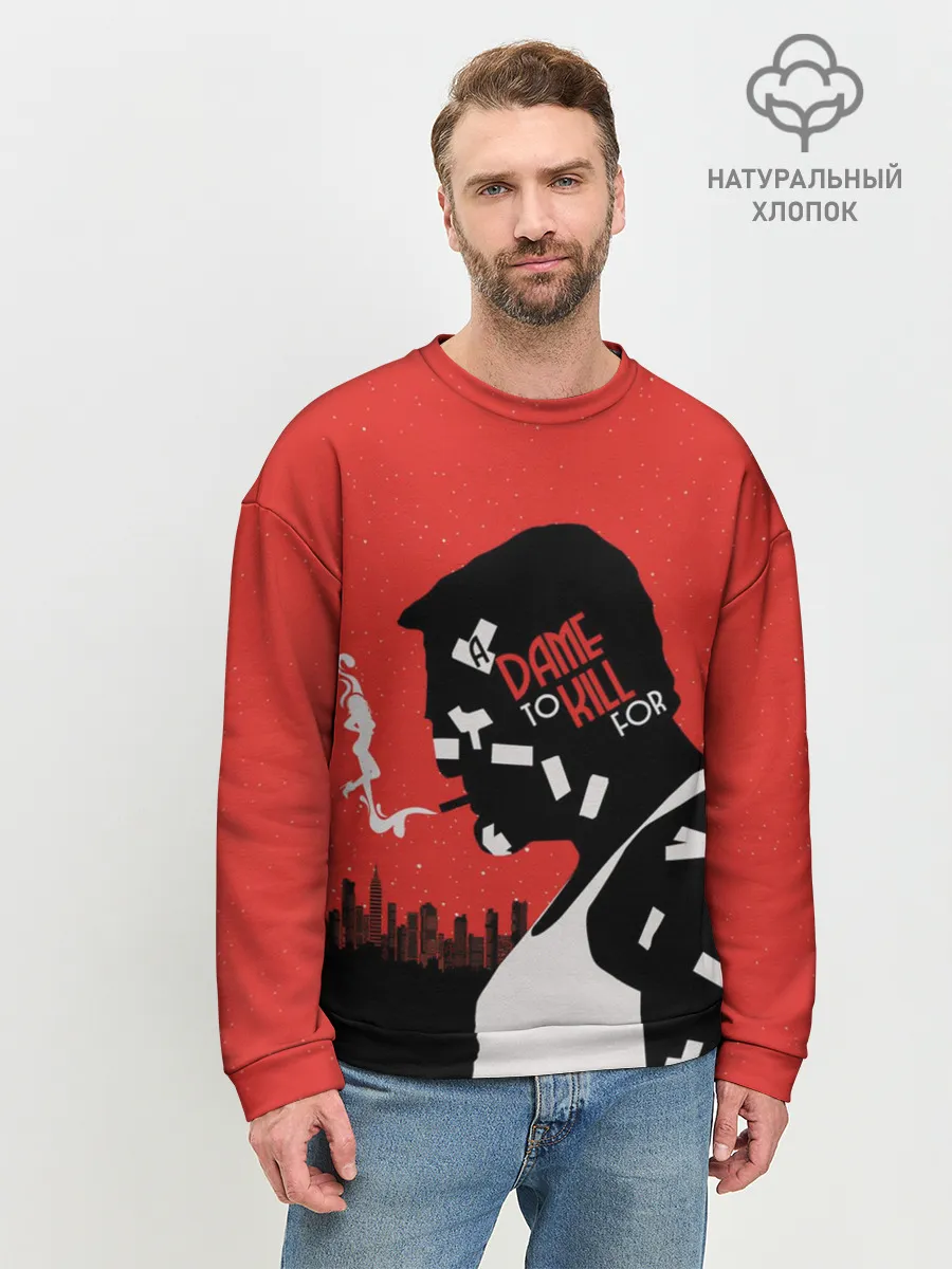 Мужской свитшот базовый / Город грехов