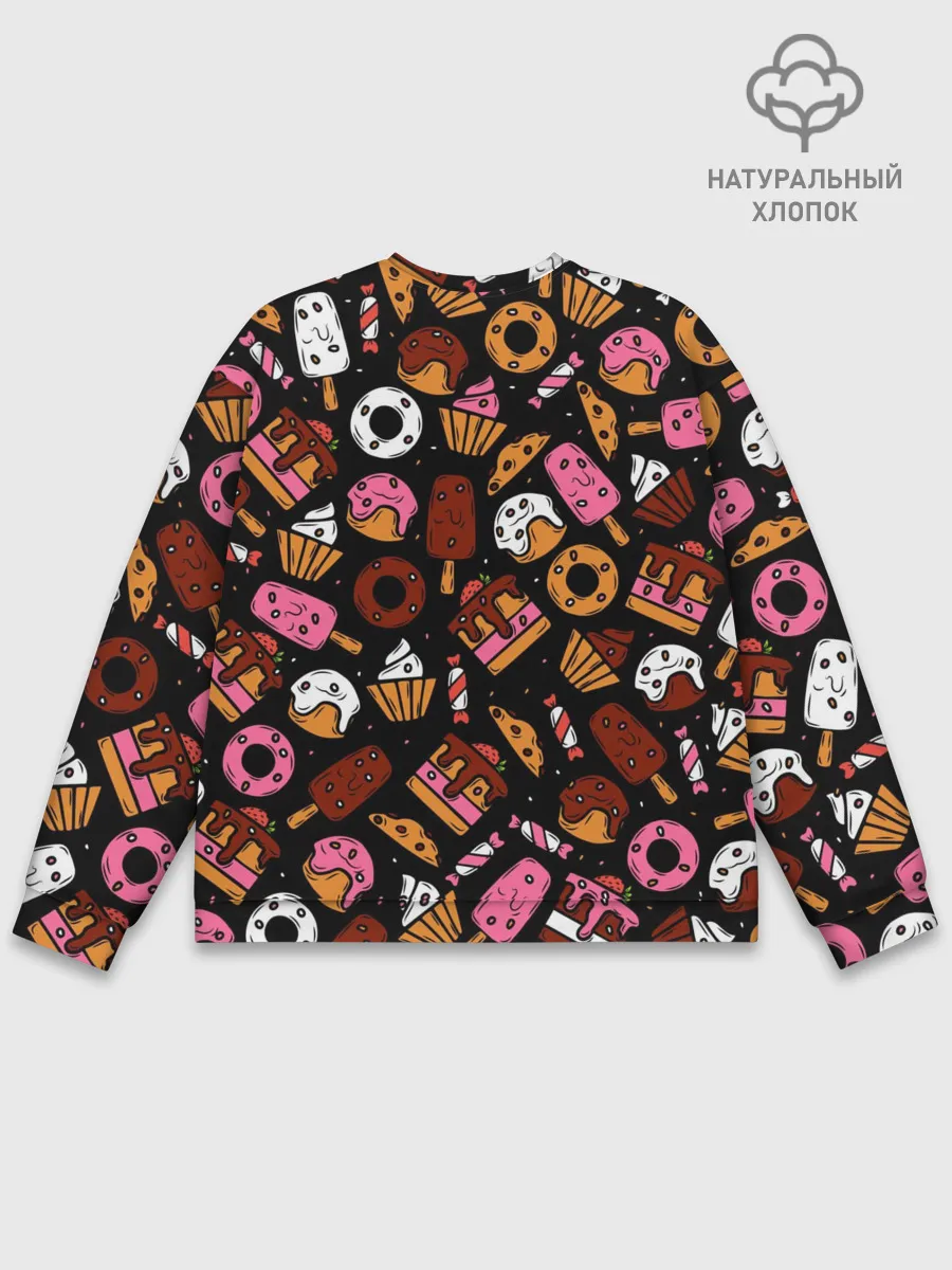 Мужской свитшот базовый / Вкусняшки