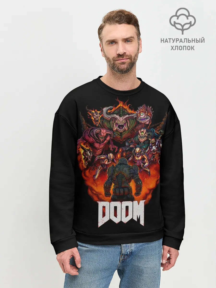 Мужской свитшот базовый / DooM