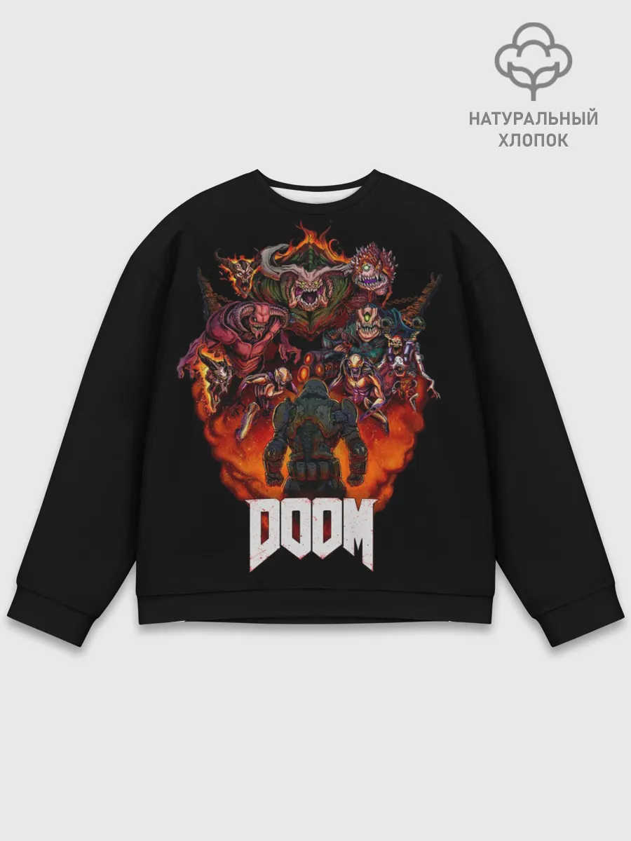 Мужской свитшот базовый / DooM