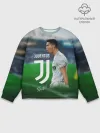 Мужской свитшот базовый / Роналдо Ювентус