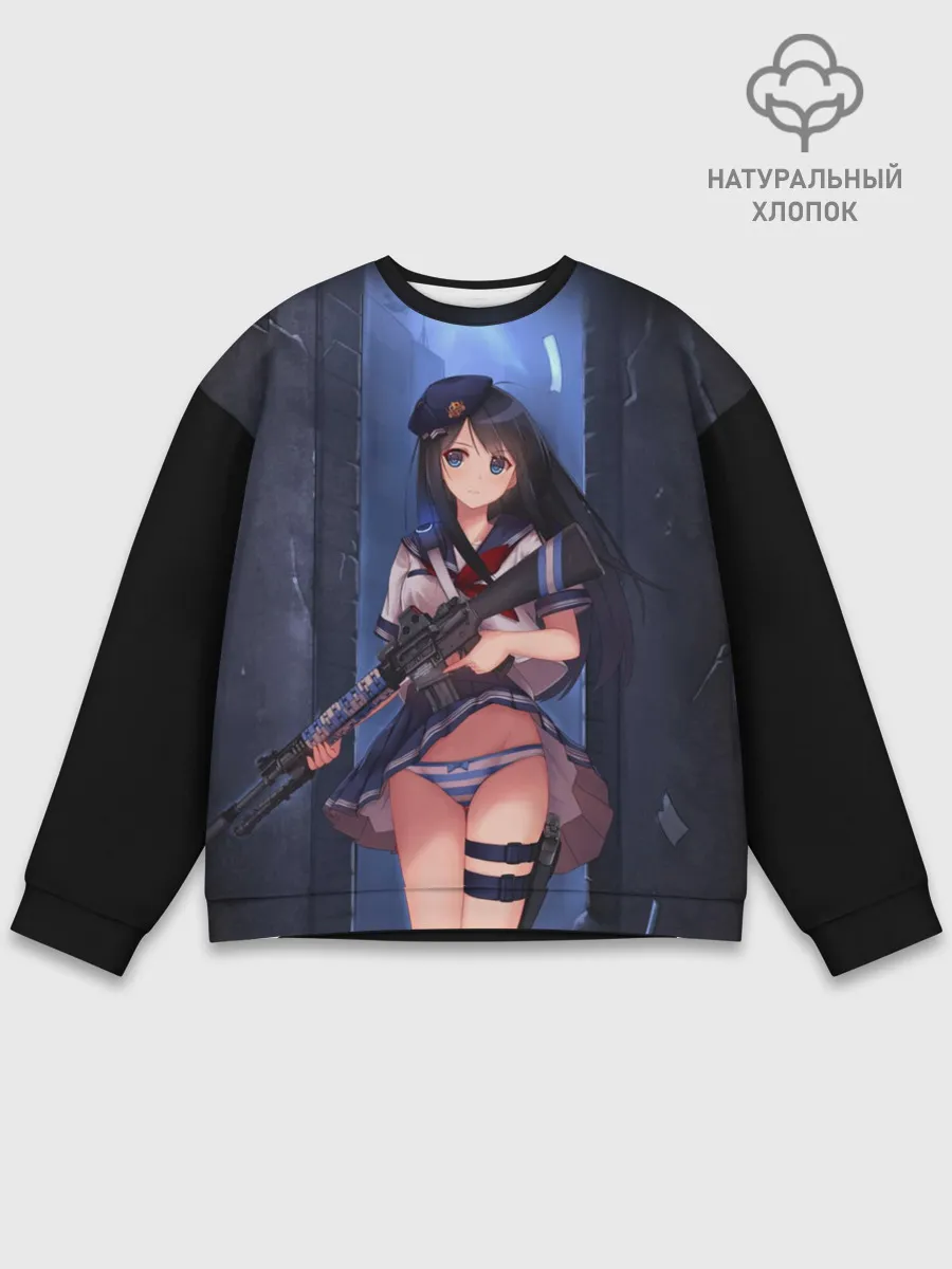 Мужской свитшот базовый / Японская анимация