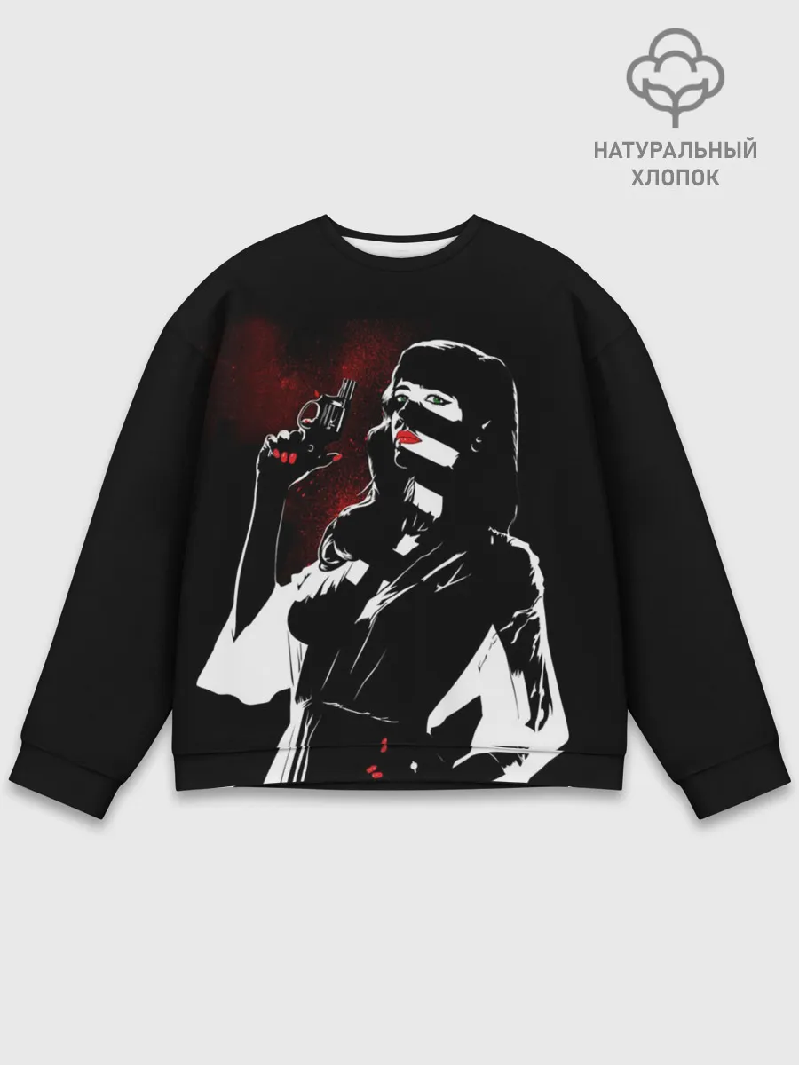 Мужской свитшот базовый / Sin City - Ava Lord