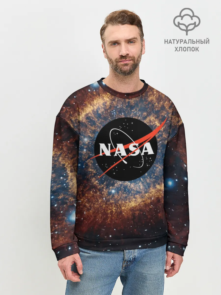 Мужской свитшот базовый / NASA