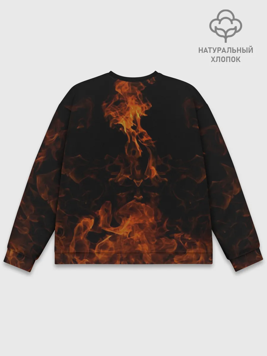 Мужской свитшот базовый / Пожарный