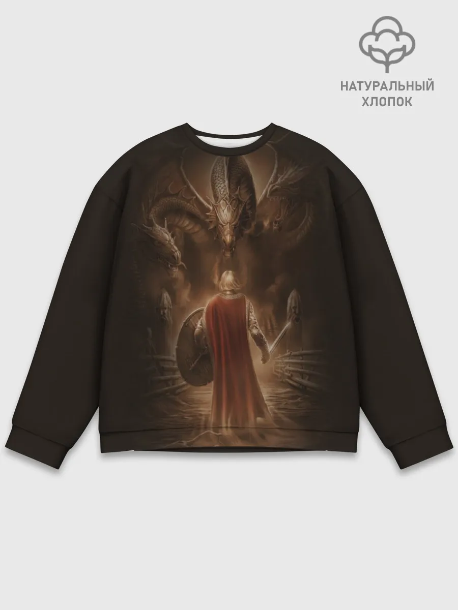 Мужской свитшот базовый / русь