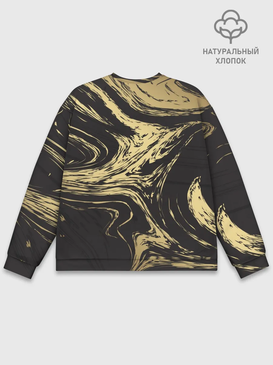 Мужской свитшот базовый / Золотые реки