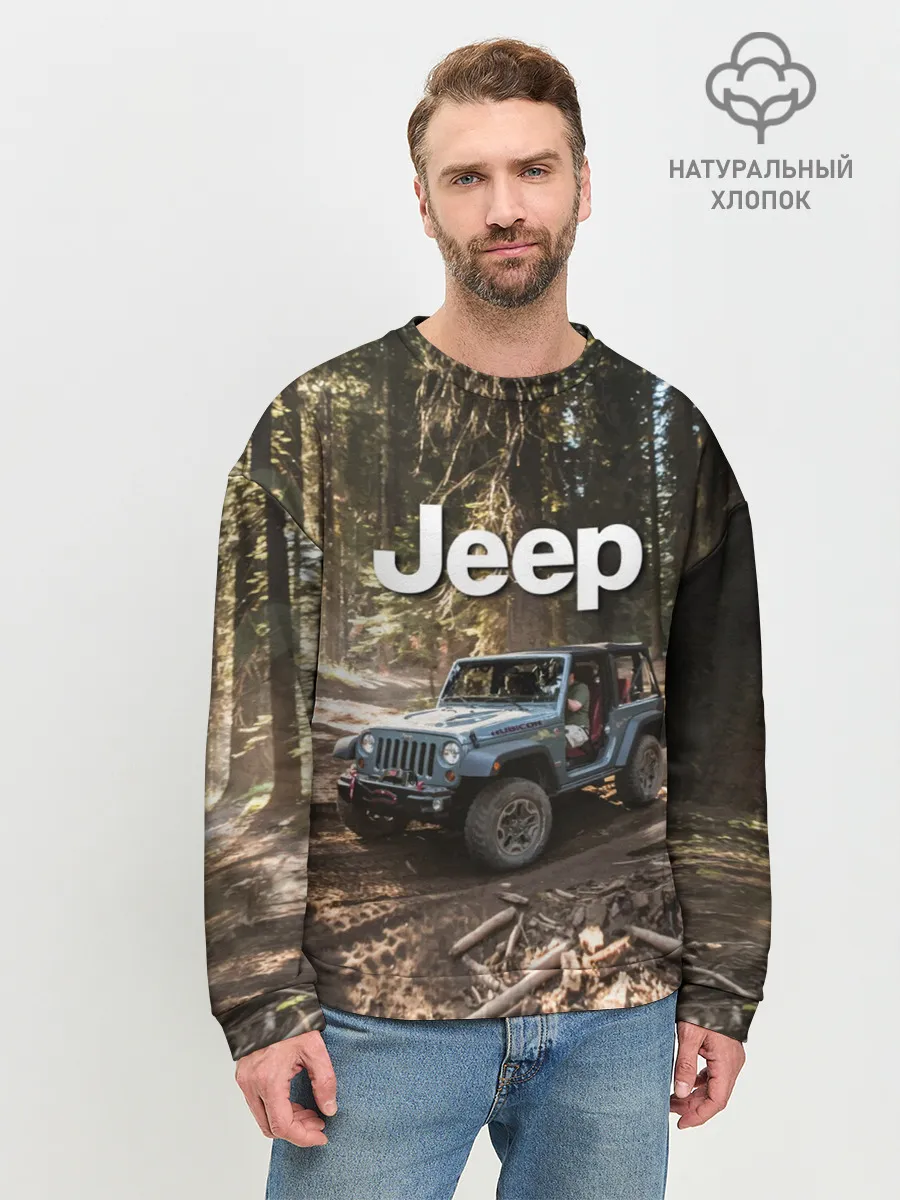 Мужской свитшот базовый / Jeep