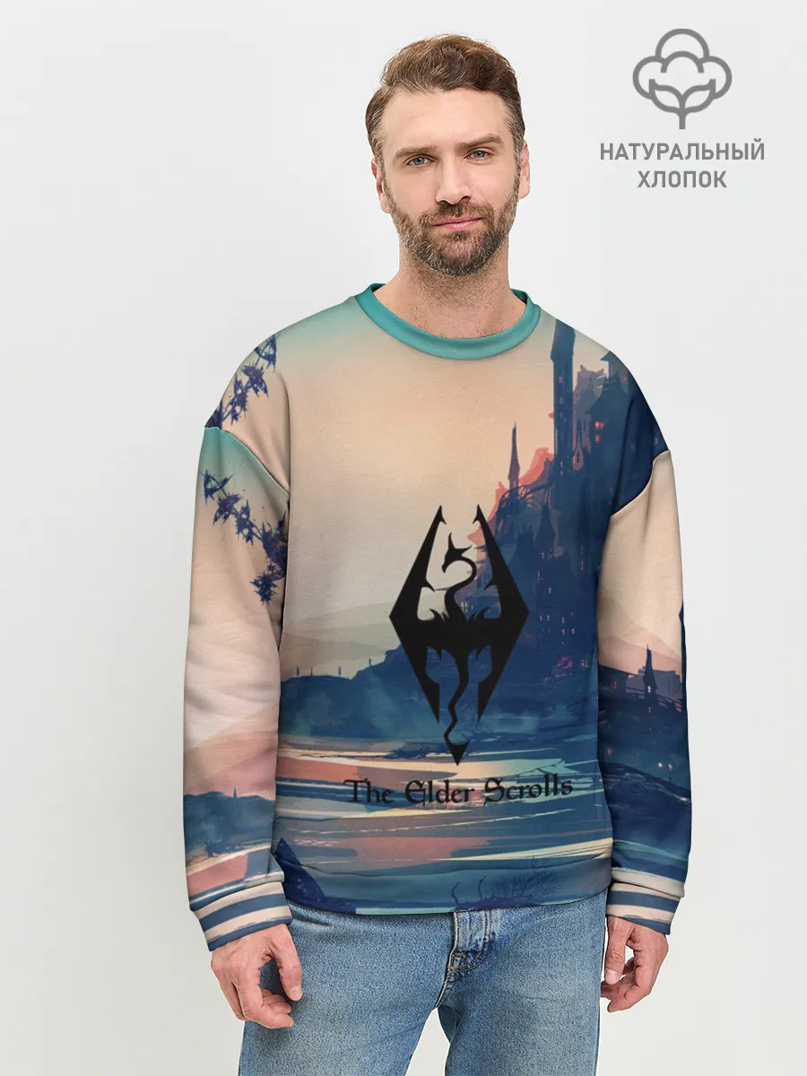 Мужской свитшот базовый / The Elder Scrolls