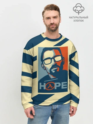 Мужской свитшот базовый / HOPE Half-Life