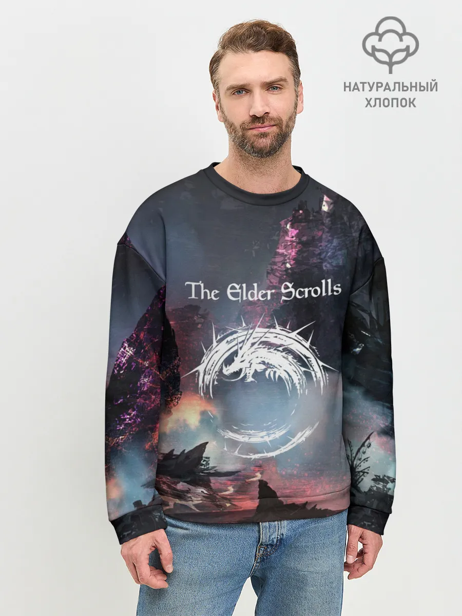 Мужской свитшот базовый / THE ELDER SCROLLS