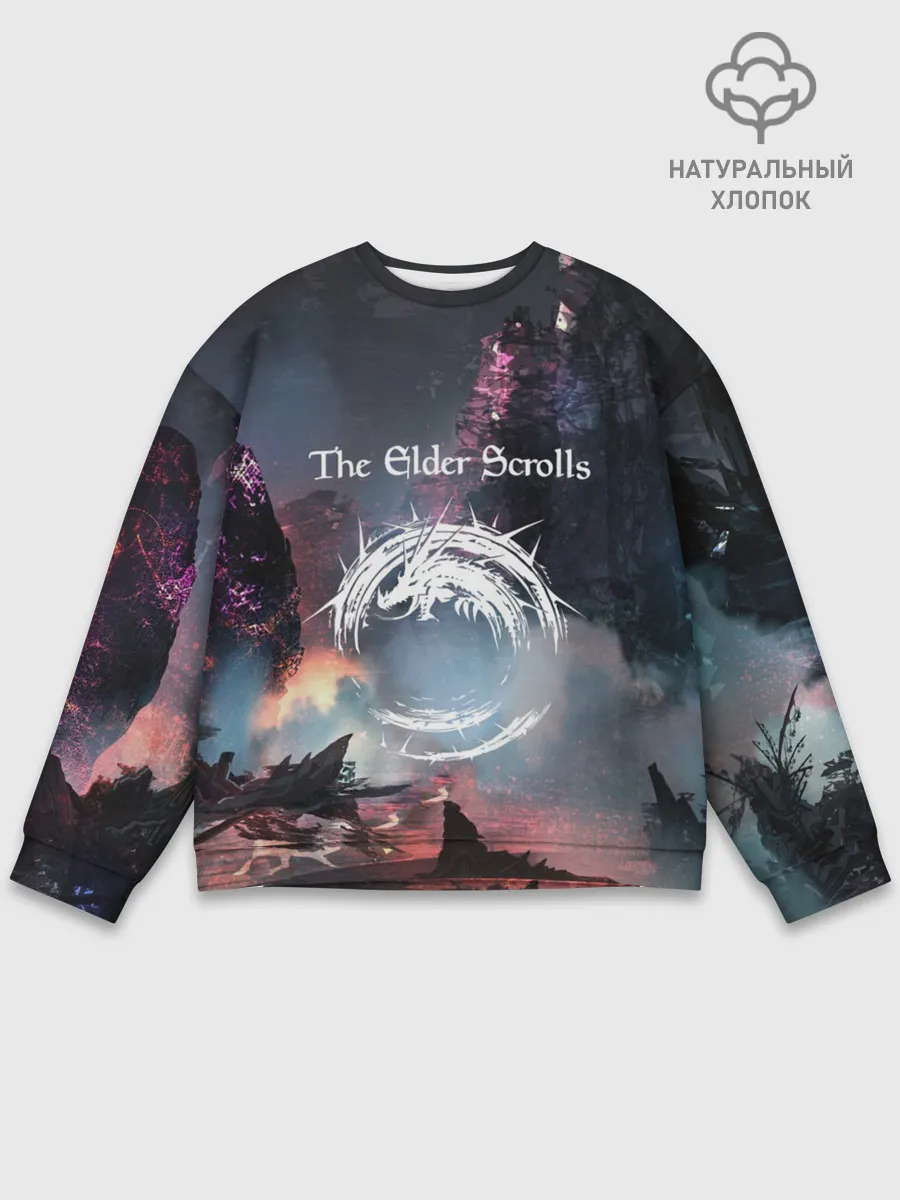 Мужской свитшот базовый / THE ELDER SCROLLS