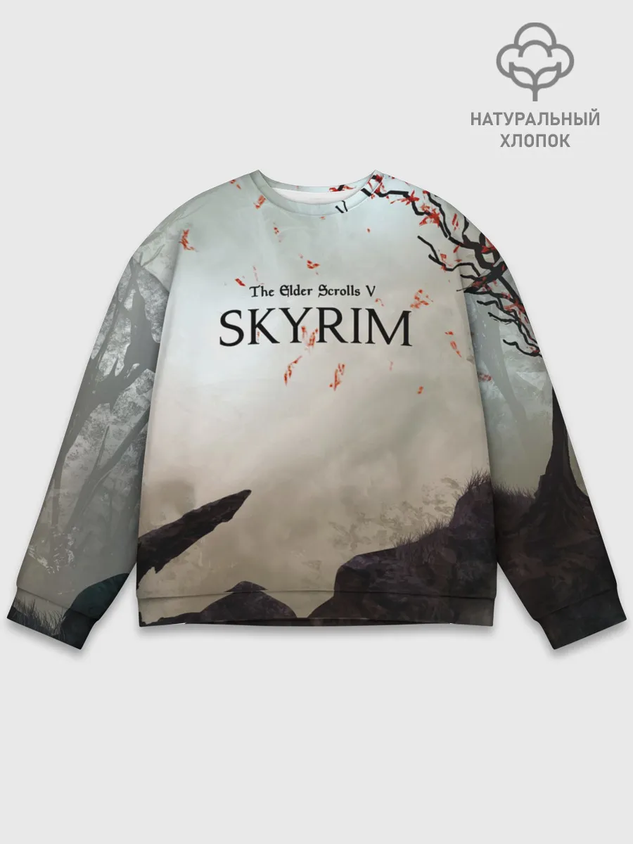 Мужской свитшот базовый / The Elder Scrolls SKYRIM 5