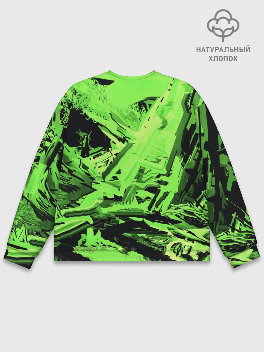 Мужской свитшот базовый / Cyberpunk 2077