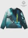 Мужской свитшот базовый / Cyberpunk 2077