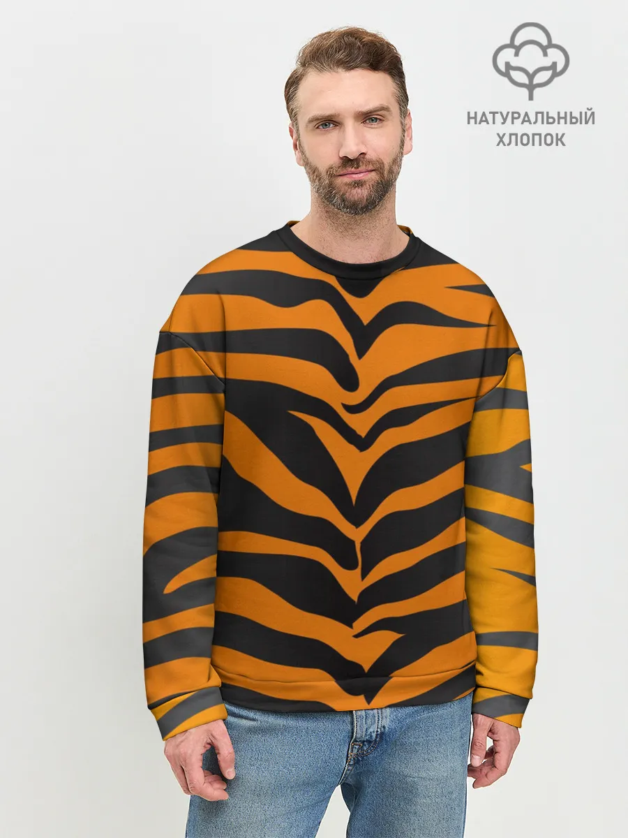 Мужской свитшот базовый / Тигр