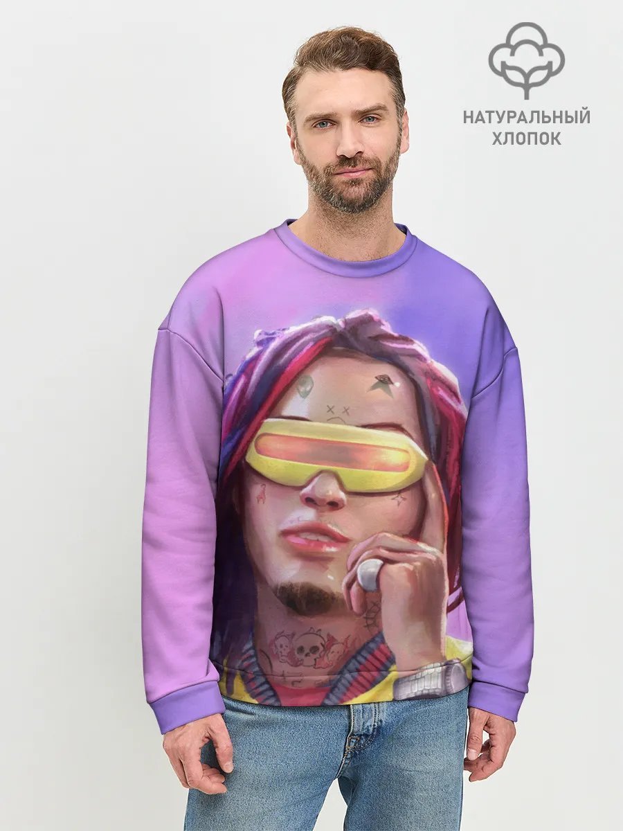 Мужской свитшот базовый / Lil Pump