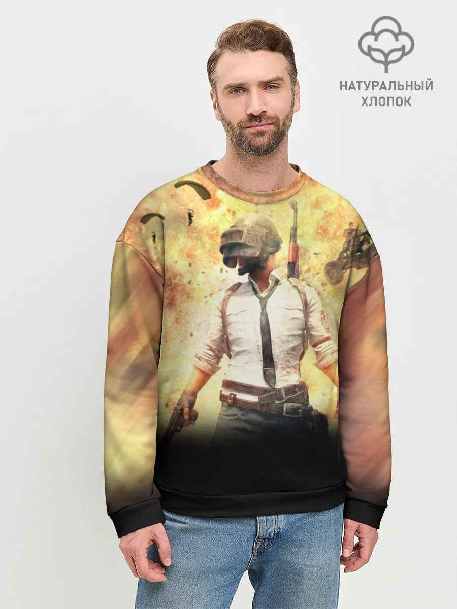 Мужской свитшот базовый / PUBG