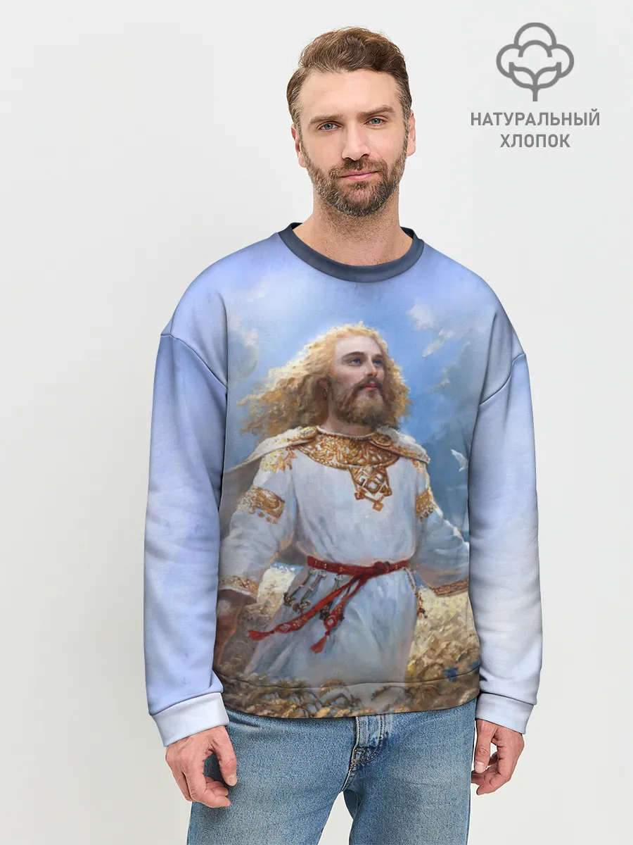 Мужской свитшот базовый / Даждьбог