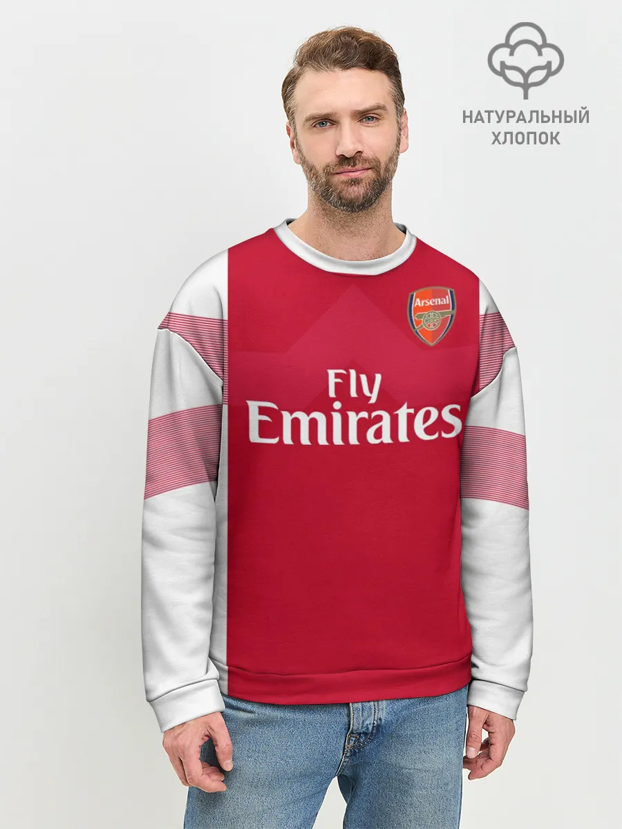 Мужской свитшот базовый / Aubameyang home 18-19