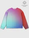 Мужской свитшот базовый / Colorful Gradient
