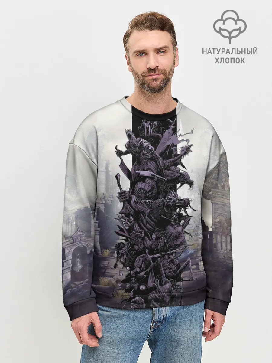 Мужской свитшот базовый / Dark Souls Boss Collaboration