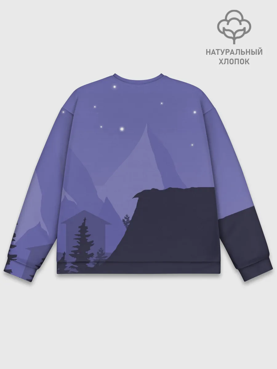 Мужской свитшот базовый / Ночной PUBG