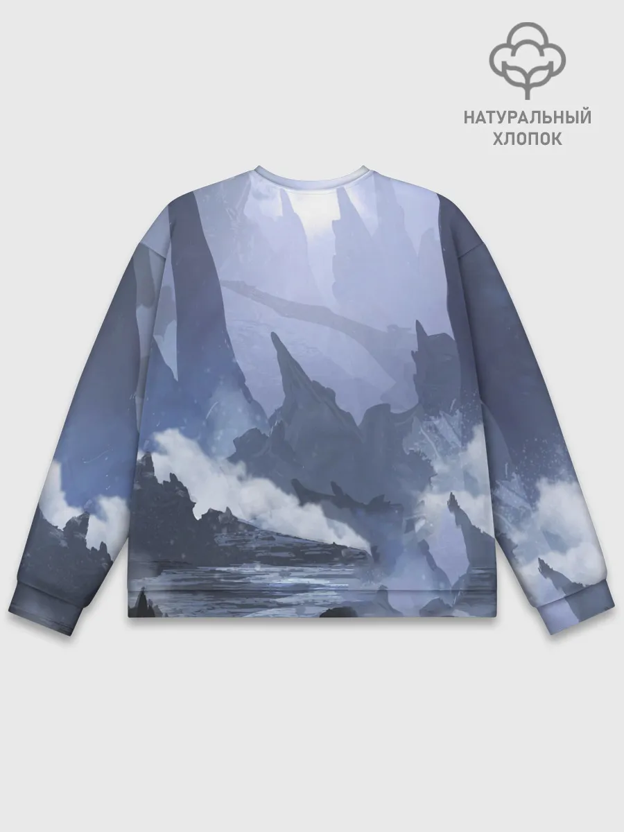 Мужской свитшот базовый / THE ELDER SCROLLS 5 SKYRIM