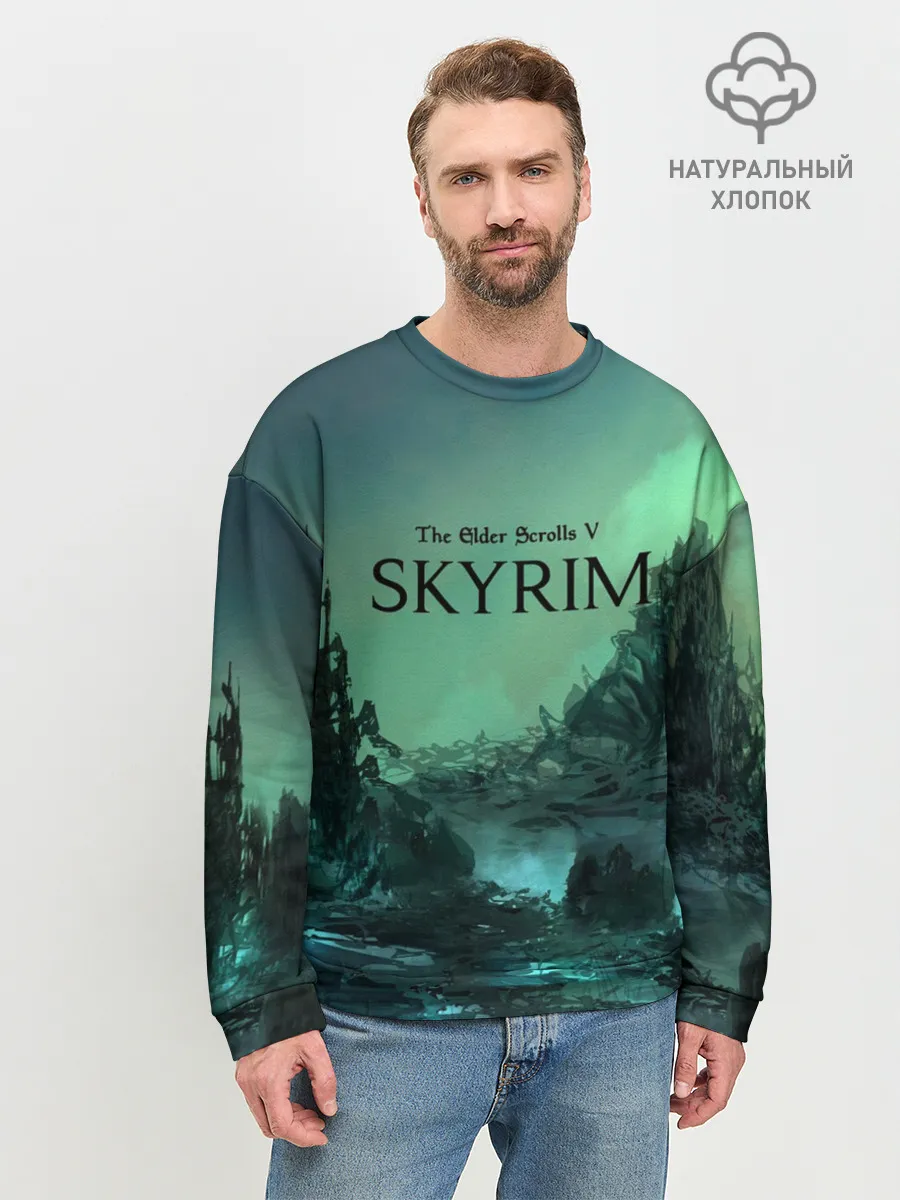 Мужской свитшот базовый / SKYRIM