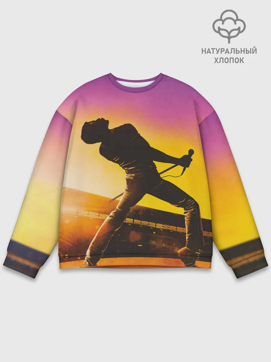 Мужской свитшот базовый / Queen. Bohemian Rhapsody