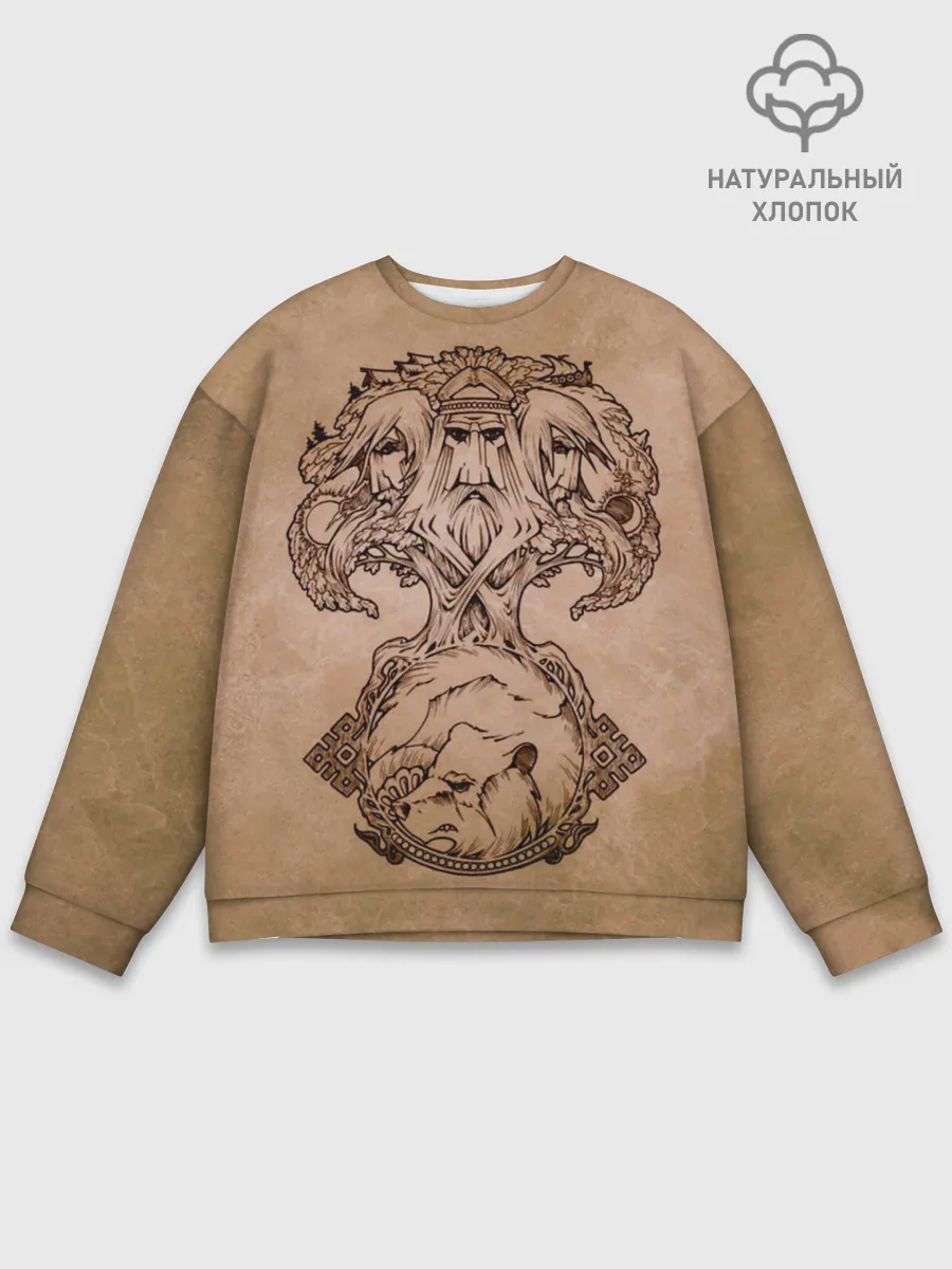 Мужской свитшот базовый / русь