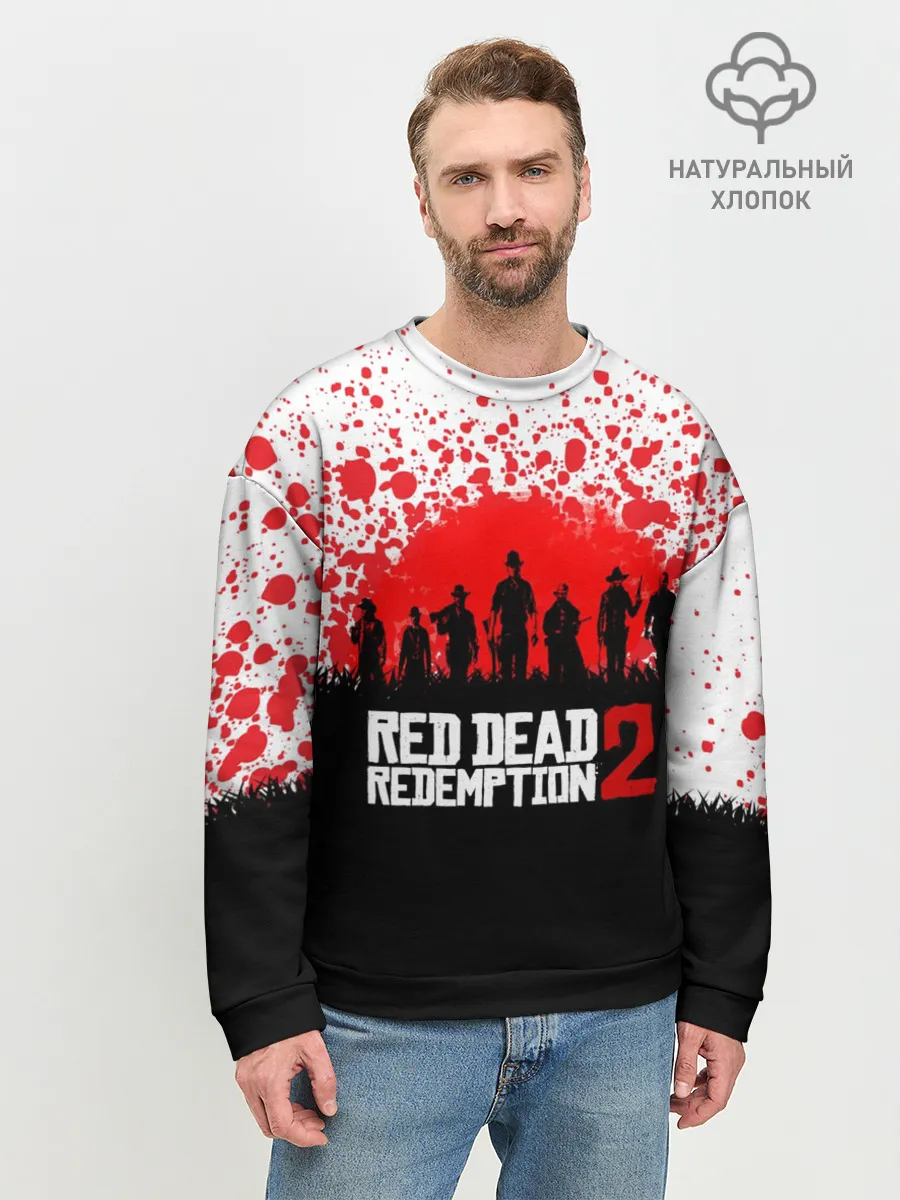Мужской свитшот базовый / RED DEAD REDEMPTION 2