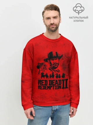 Мужской свитшот базовый / Redemption is Dead
