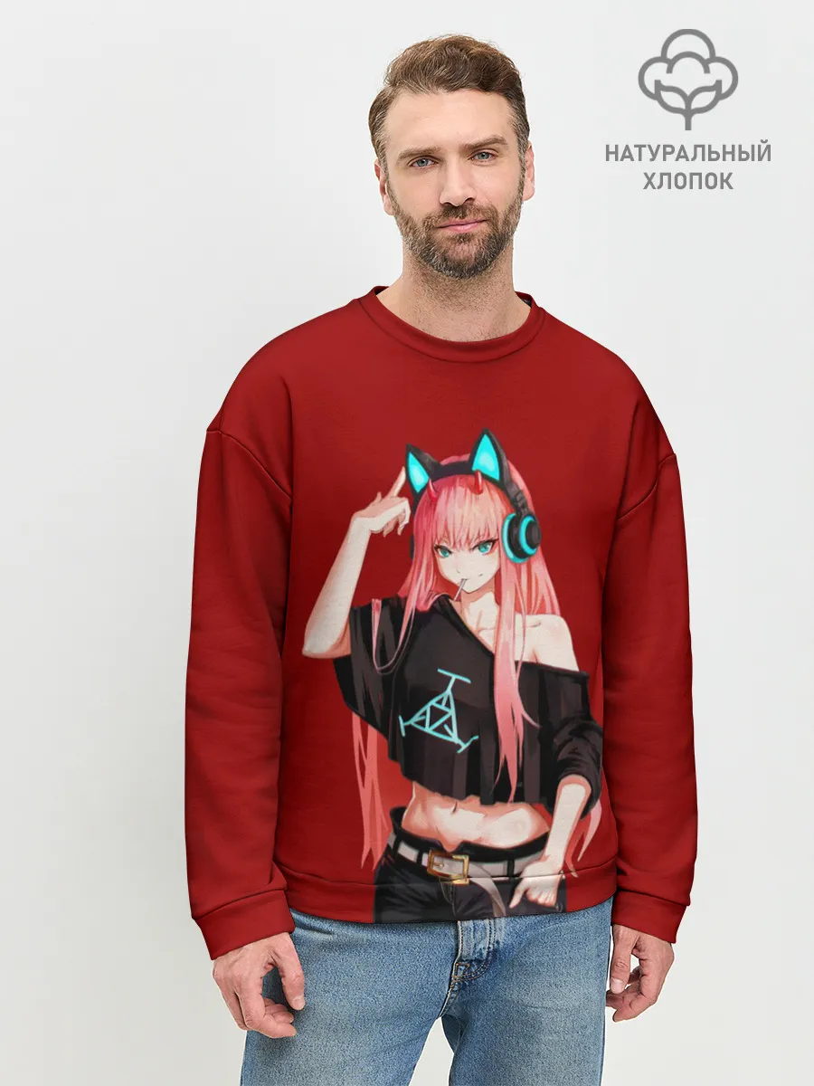 Мужской свитшот базовый / Anime lets play