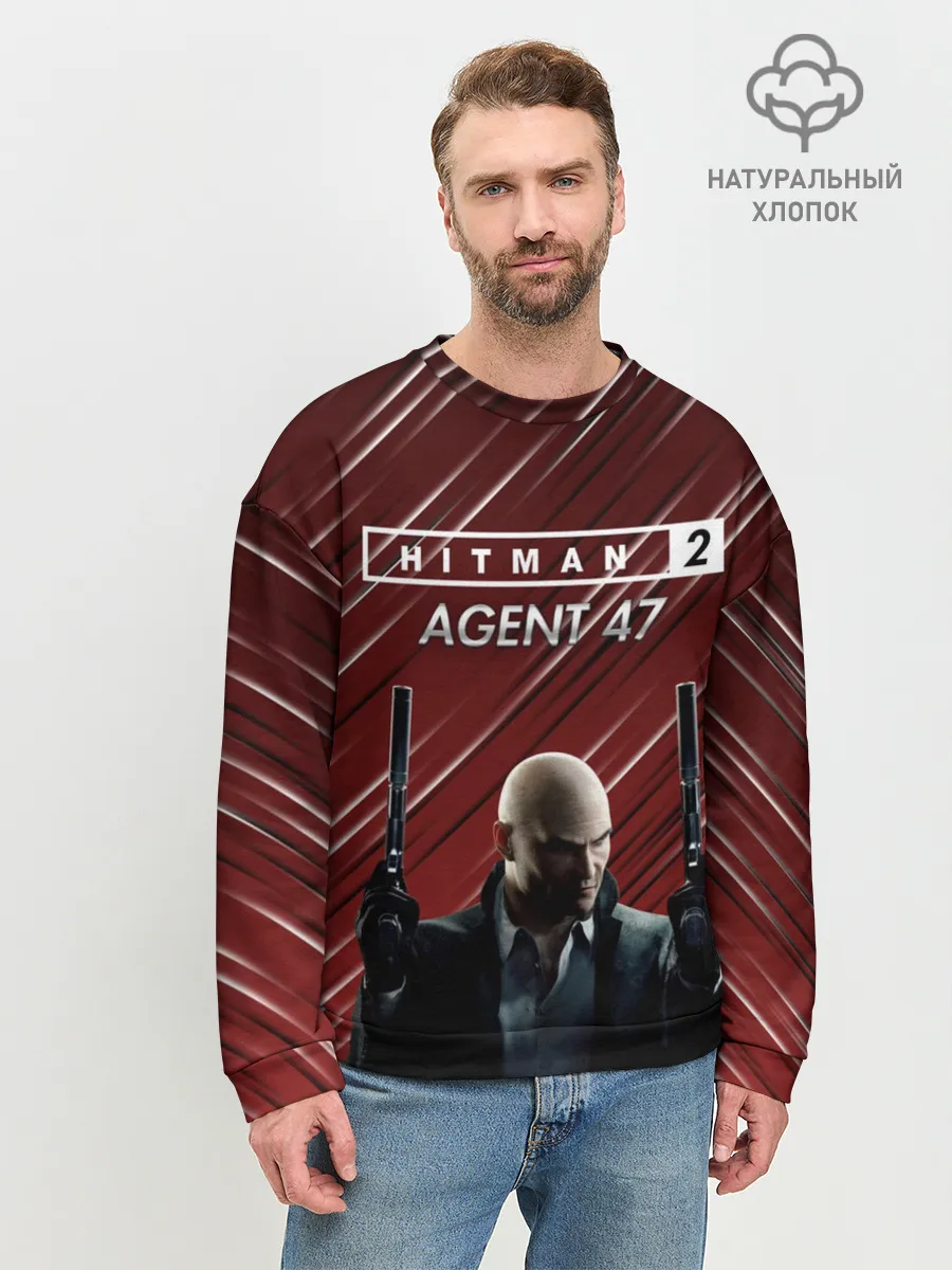 Мужской свитшот базовый / Hitman 2 #2
