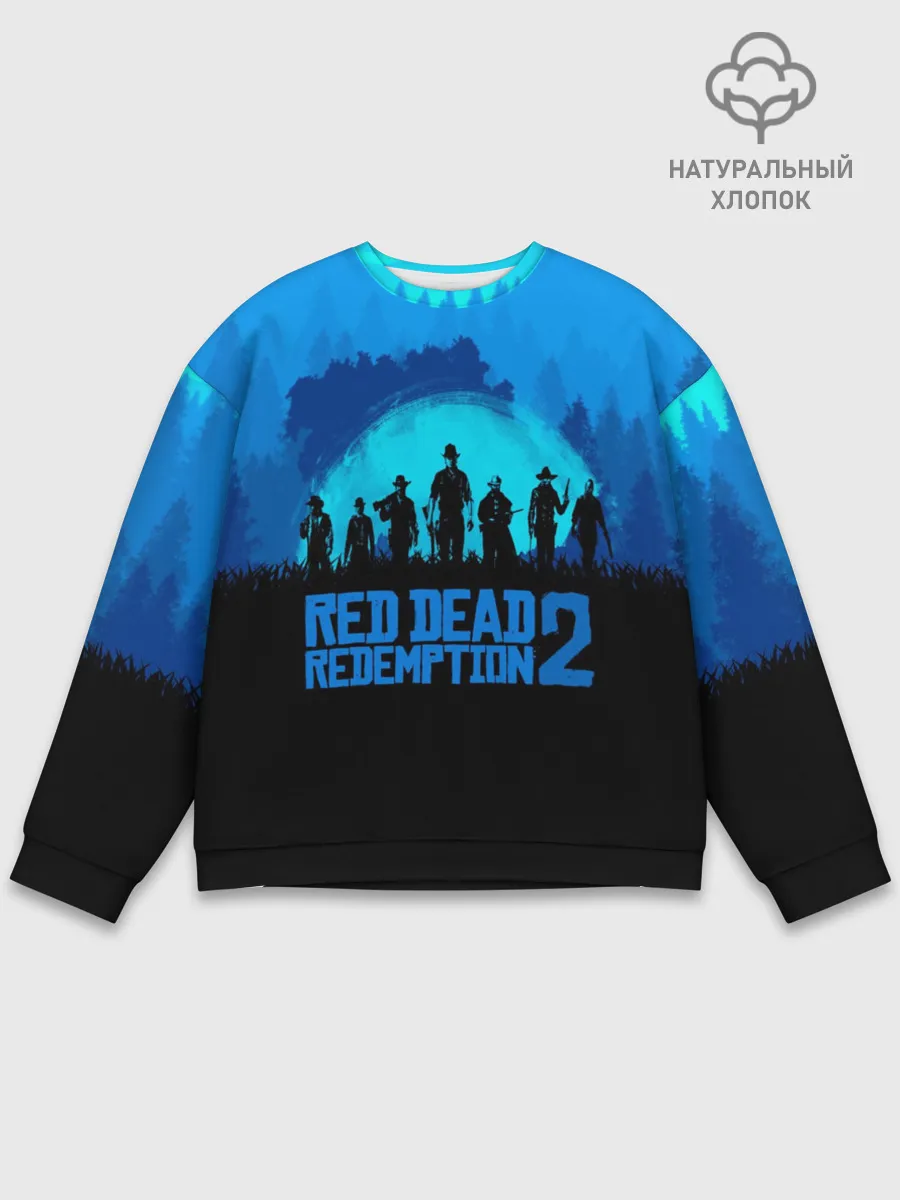 Мужской свитшот базовый / RED DEAD REDEMPTION 2