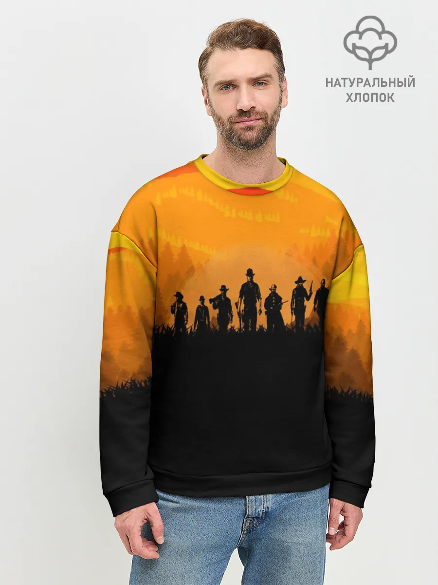 Мужской свитшот базовый / RED DEAD REDEMPTION