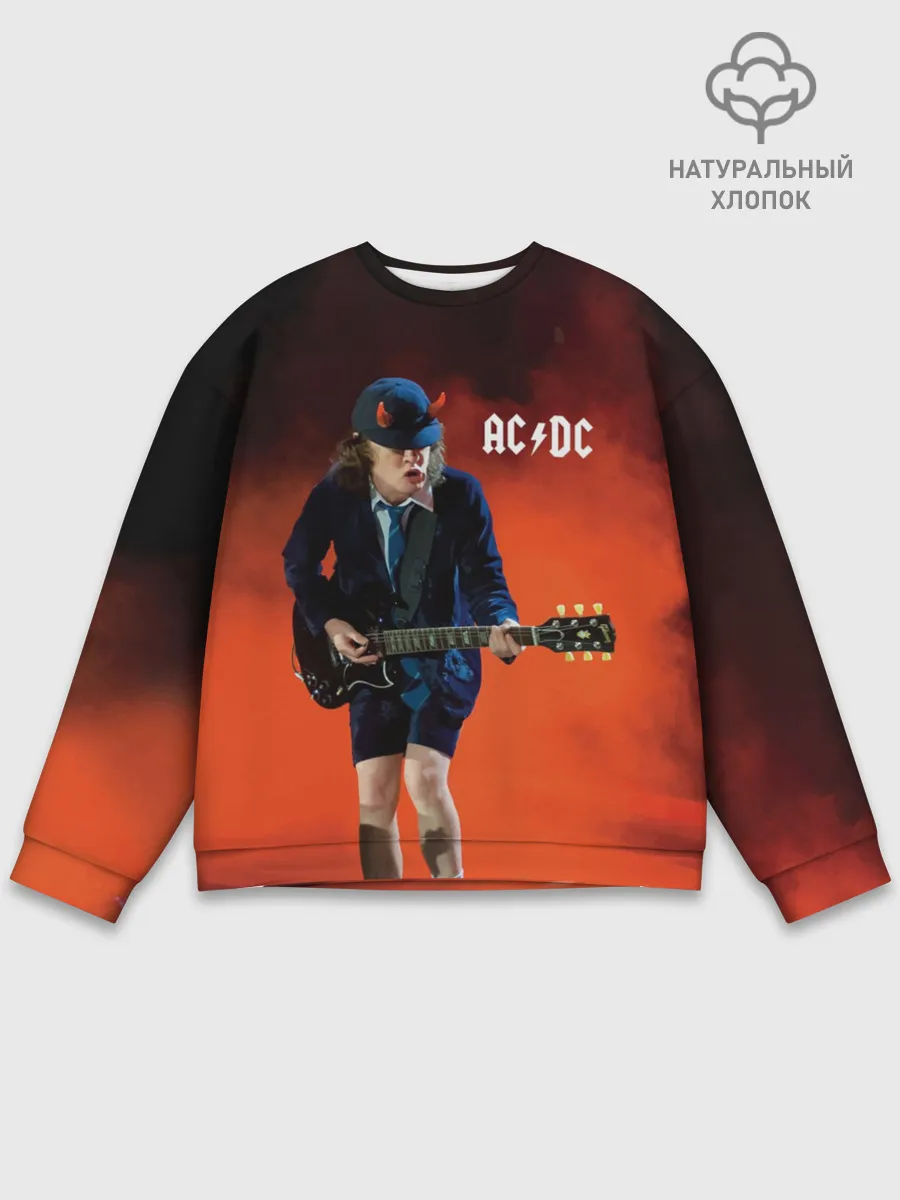 Мужской свитшот базовый / AC/DC