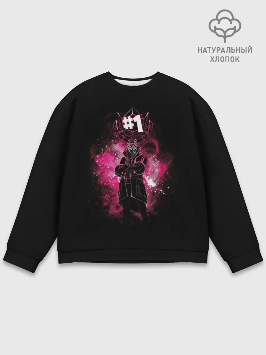 Мужской свитшот базовый / Fortnite. Drift