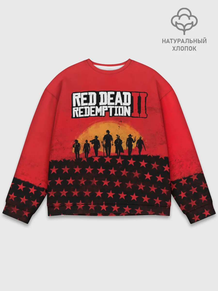 Мужской свитшот базовый / Red Dead Redemption 2
